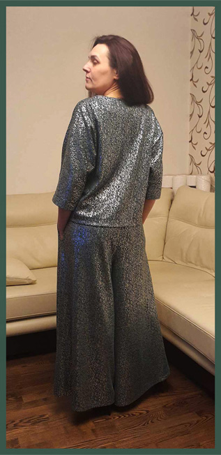 „Oversized“ tipo dviejų dalių žalias komplektas - Image 2